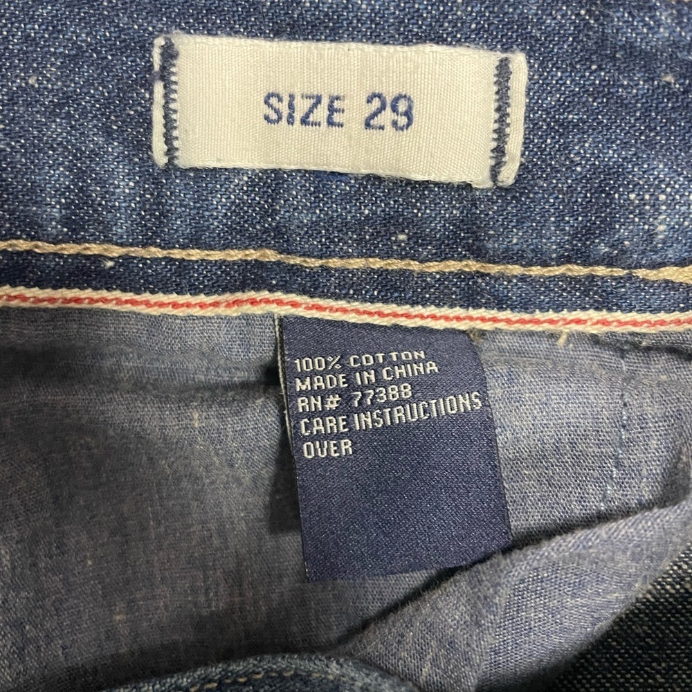 Madewell Vintage Heritage Cropped Jeans Womens Size 29 Distressed Medium Wash - Picture 7 of 9